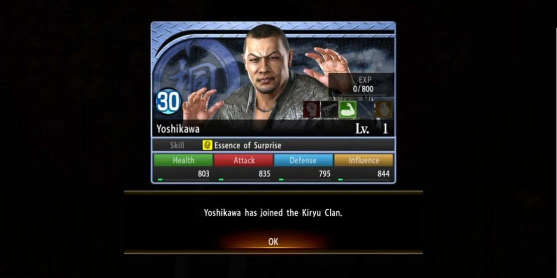 Yakuza 6 Clan Team- Yoshikawa