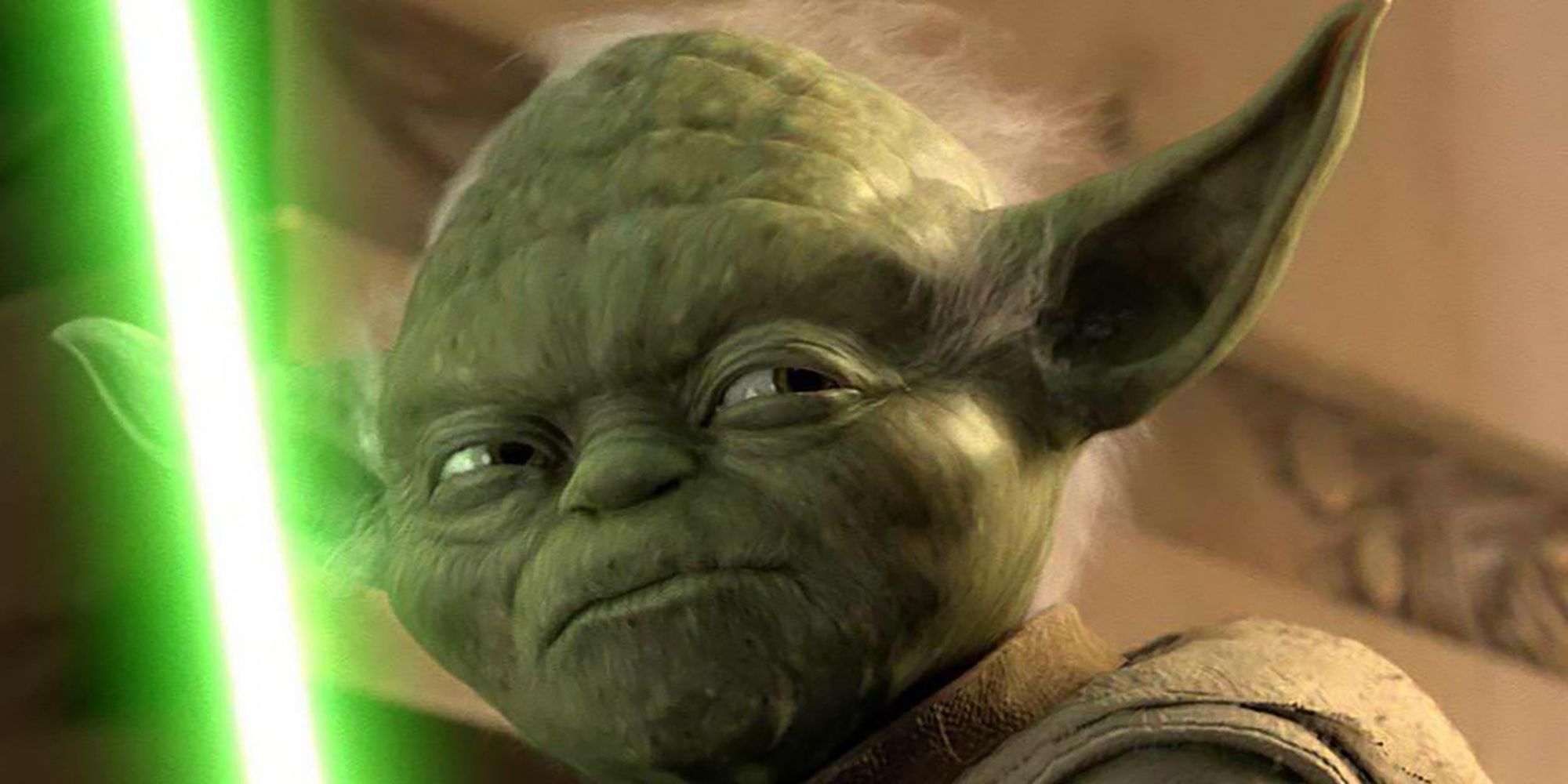 Yoda In Star Wars: Attack Of The Clones