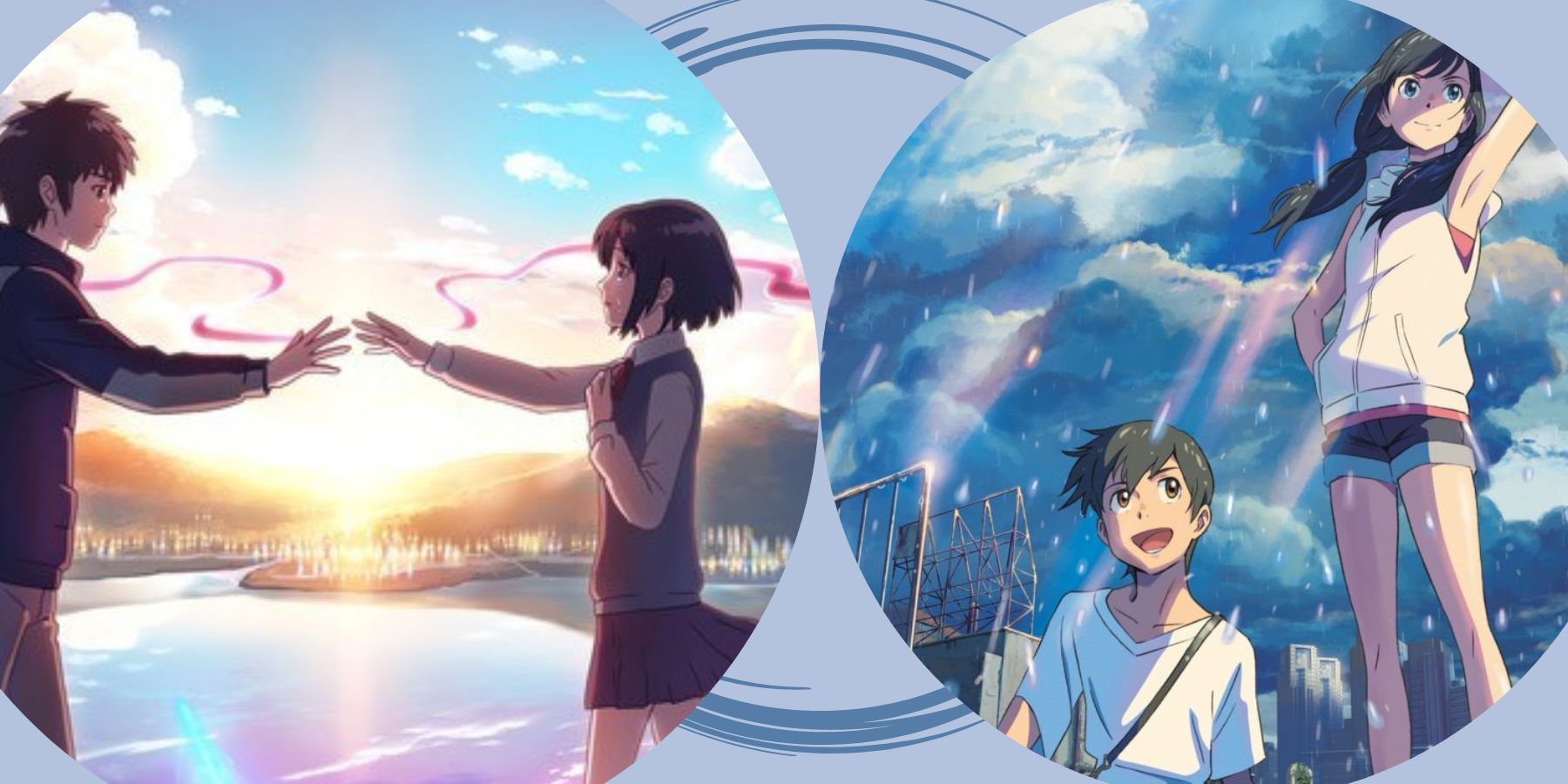 Shinkai verso? Your Name, Weathering With You, Suzume e outros