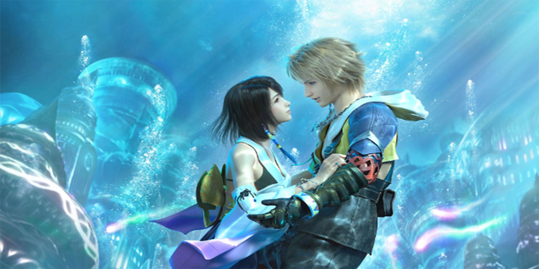 Yuna and Tidus