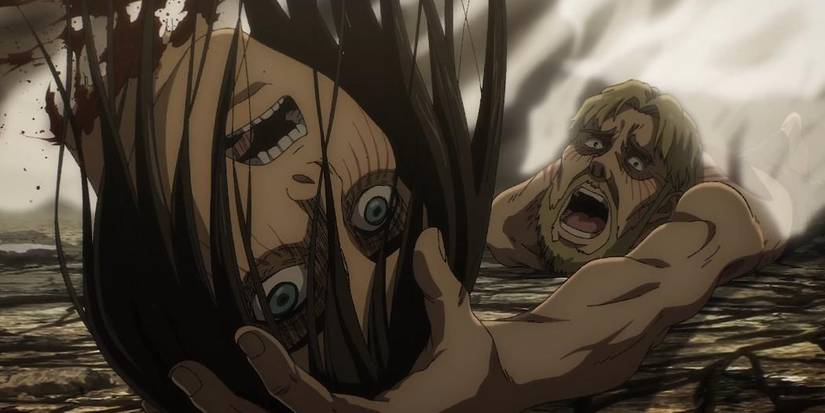 Zeke catches Eren
