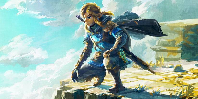 zelda tears of the kingdom link box art
