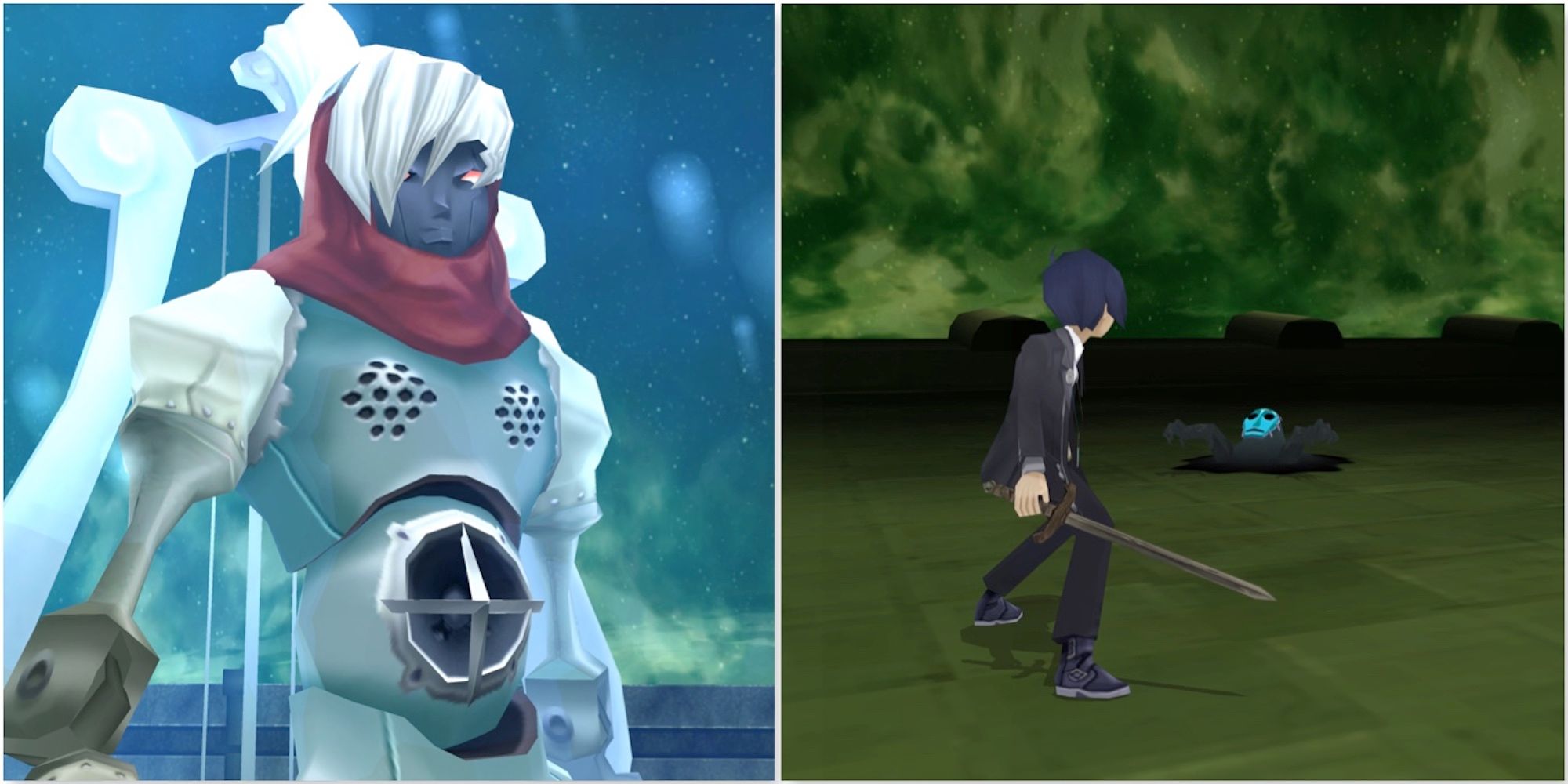 Orpheus and fighting enemies in Persona 3