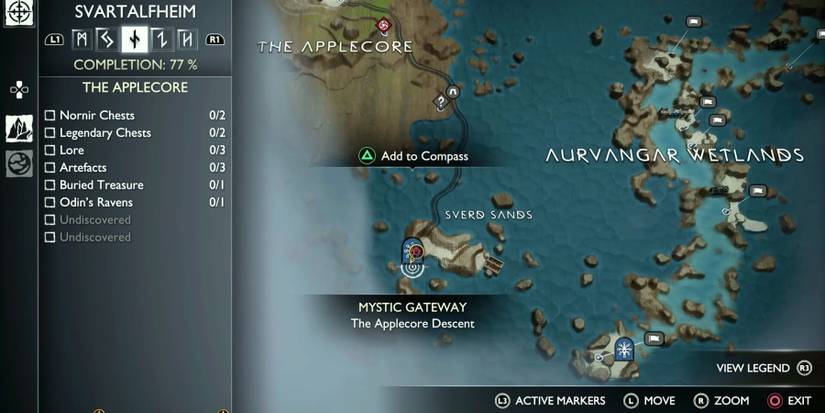 Svartalfheim Map in God of War Ragnarok