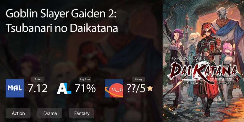 Goblin Slayer Side Story II Dai Katana