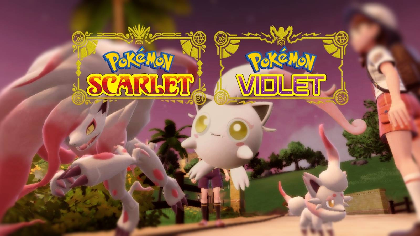 pokemon scarlet violet scream tail hisuian zorua zoroark