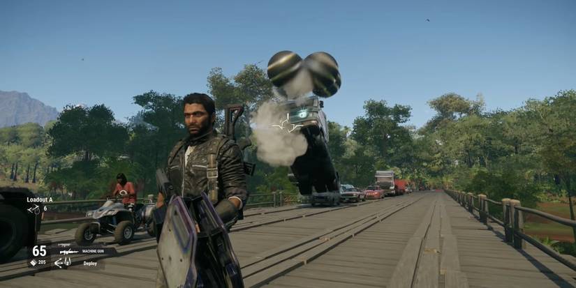 Just Cause 4 Inflating Hot Air Balloons