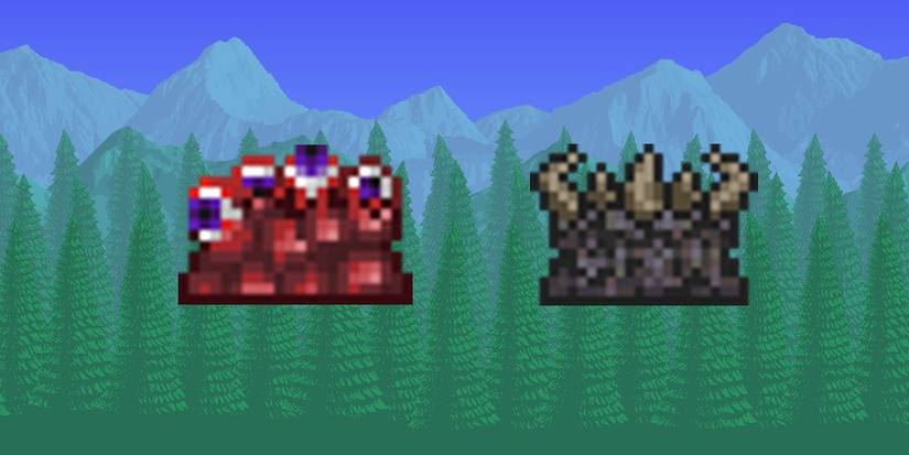 Terraria, Crimson and Demon Altars