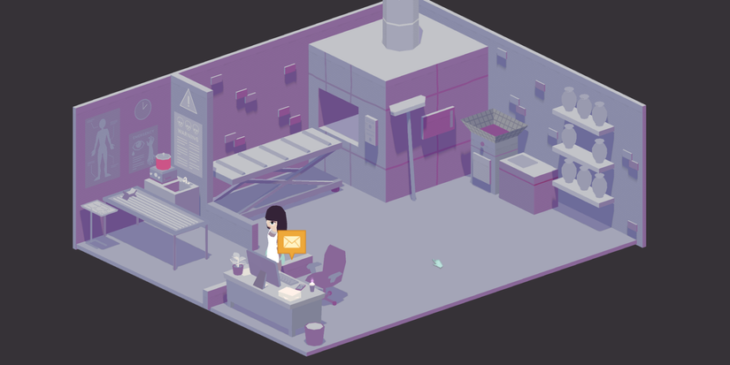 The mortuary in A Mortician's Tale