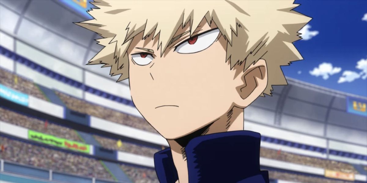 Katsuki Bakugo in My Hero Academia anime