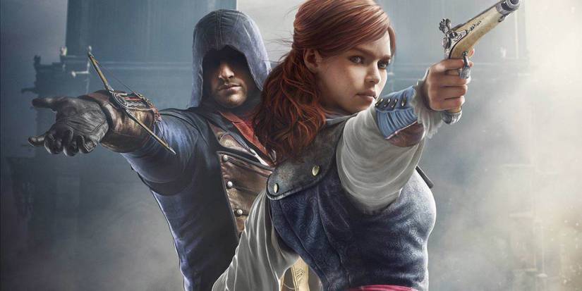 AC Unity Elise de la Sarre Key Art Cropped