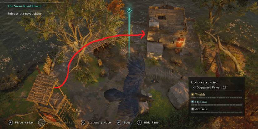 ac valhalla camp with chain