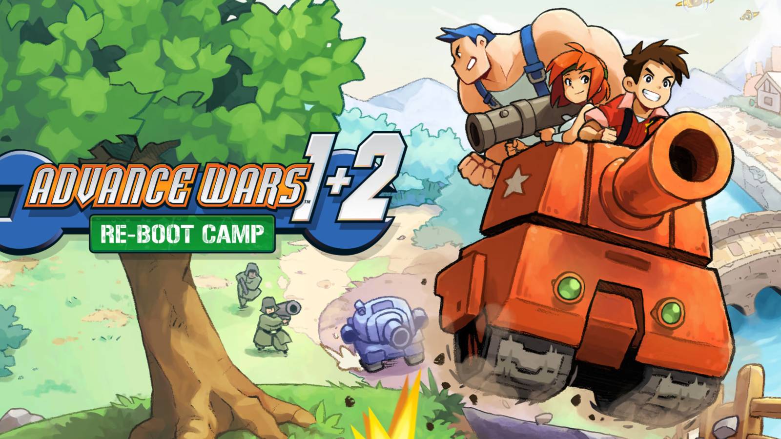 advance wars remake title art