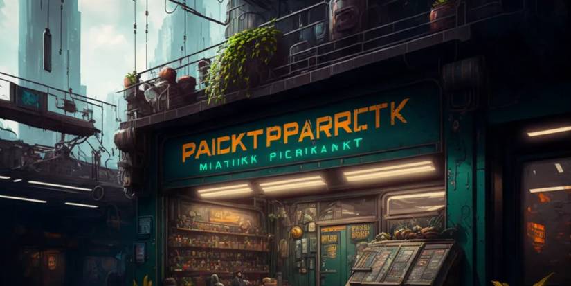 AI artwork from the upcoming indie game Trafficking.