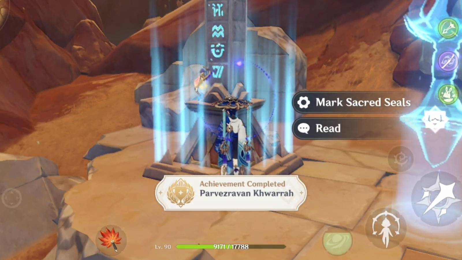 all obelisk locations in the desert of hadramaveth (parvezravan khwarrah achievement) in genshin impact