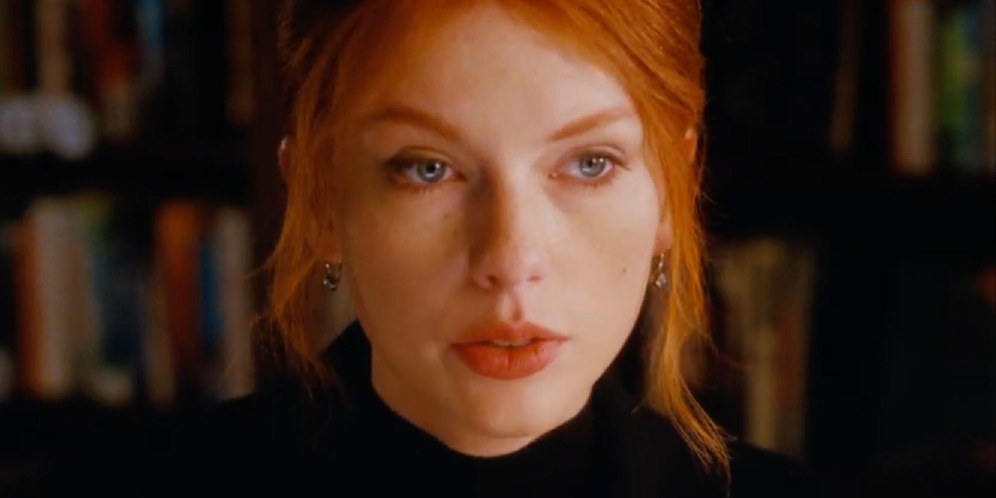 Taylor Swift with red hair in All Too Well The Short Film