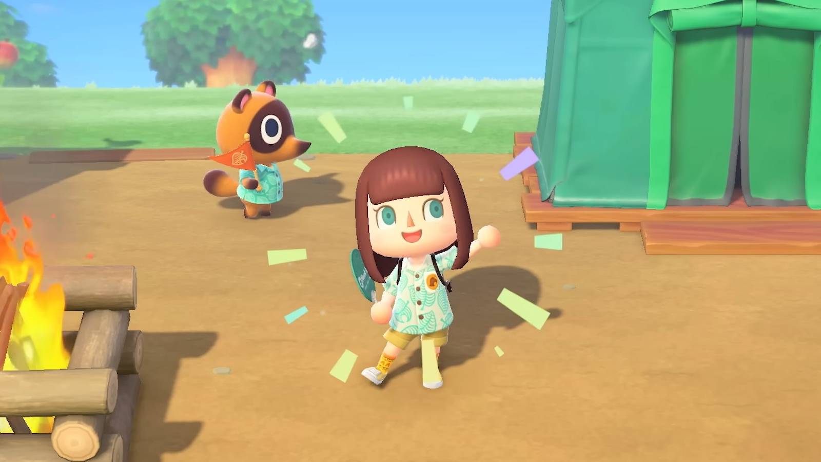 Animal Crossing Floating Village