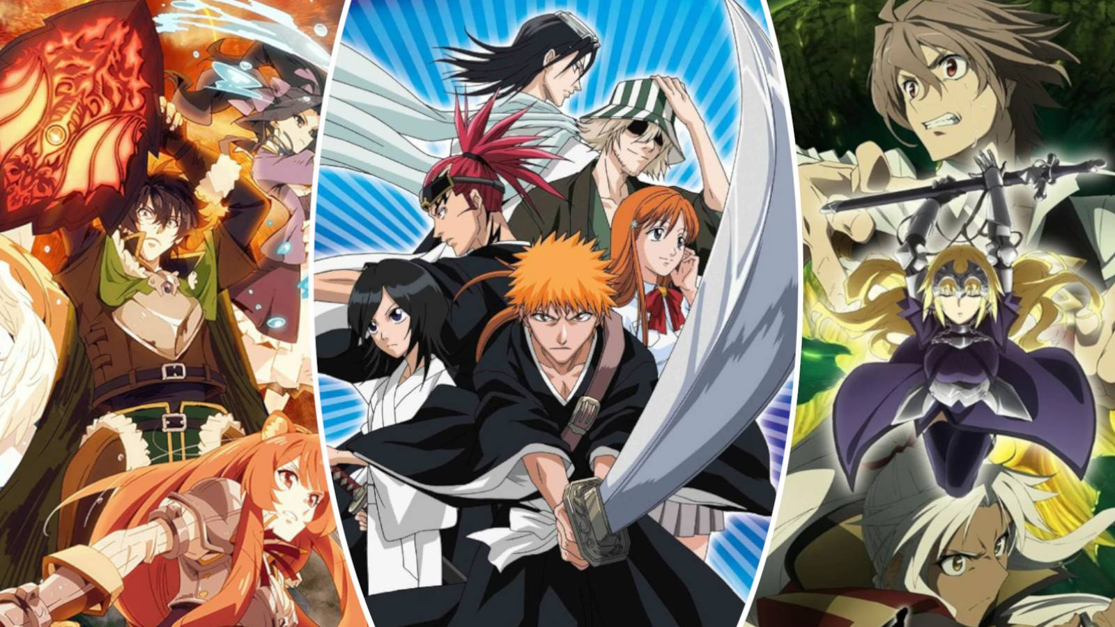 Anime Like Misfit of Demon King Academy Rising of the Shield Hero, Bleach and Fate/Apocrypha