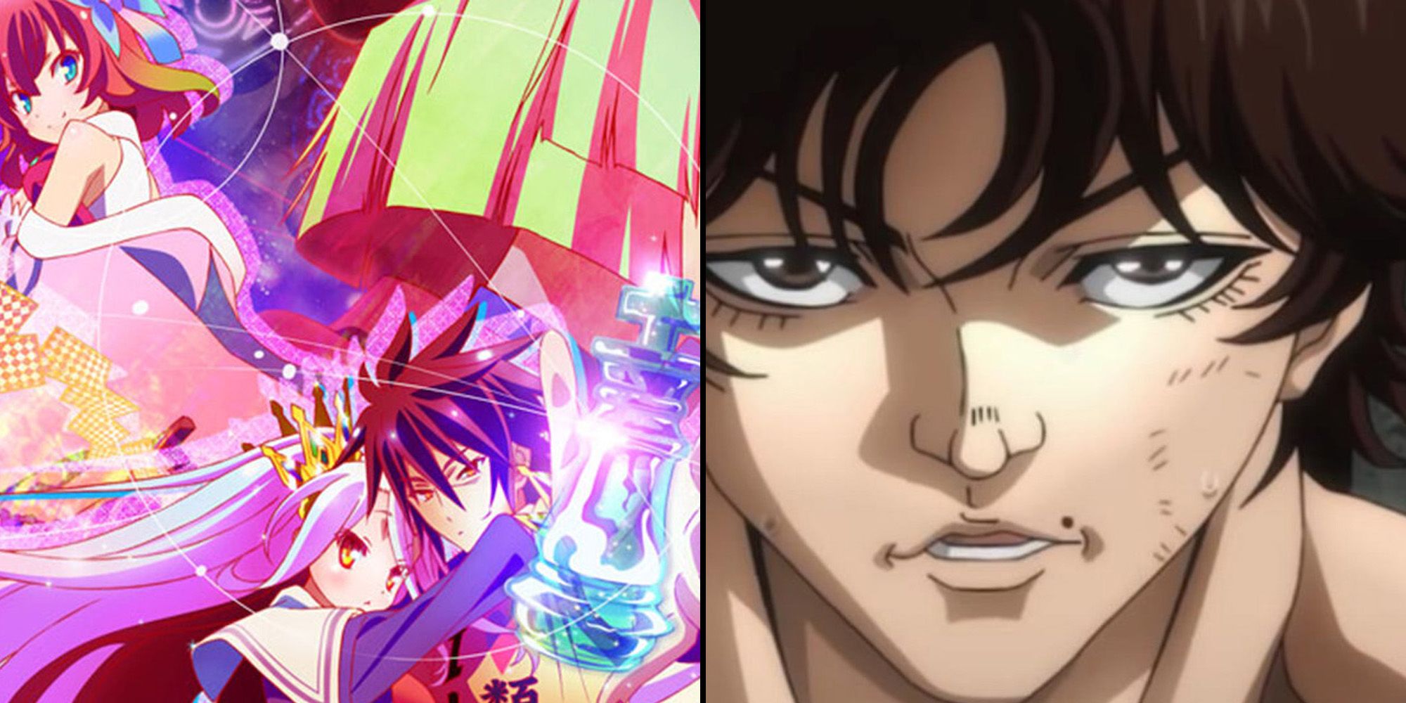 baki no game no life anime