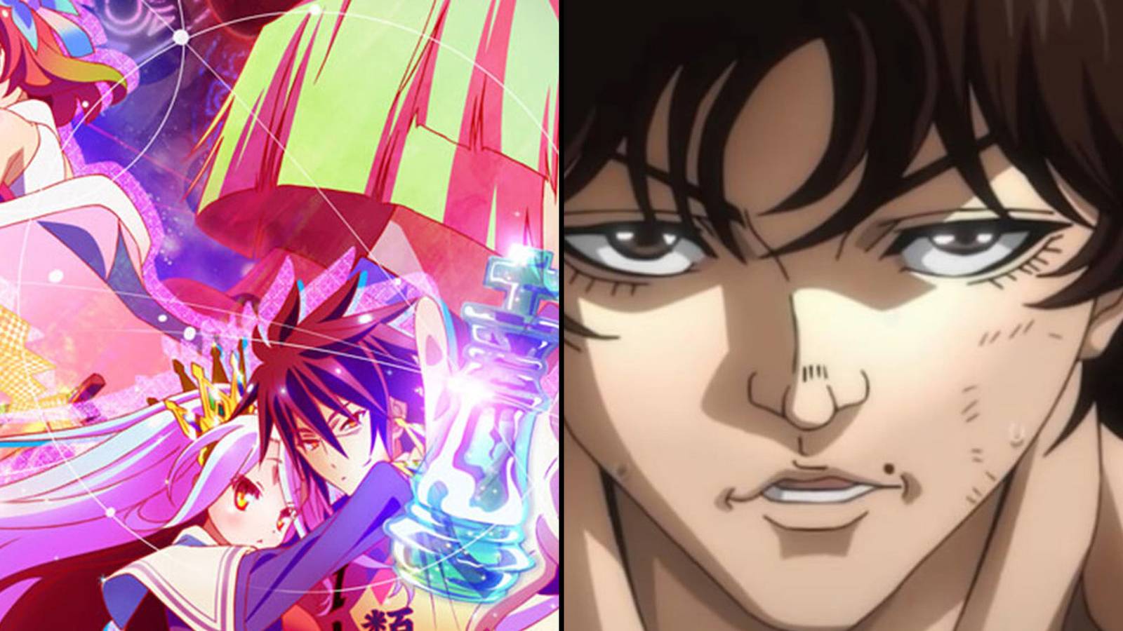 baki no game no life anime