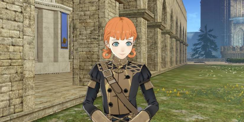 Annette in the preview of her character profile in the beginning of the game.