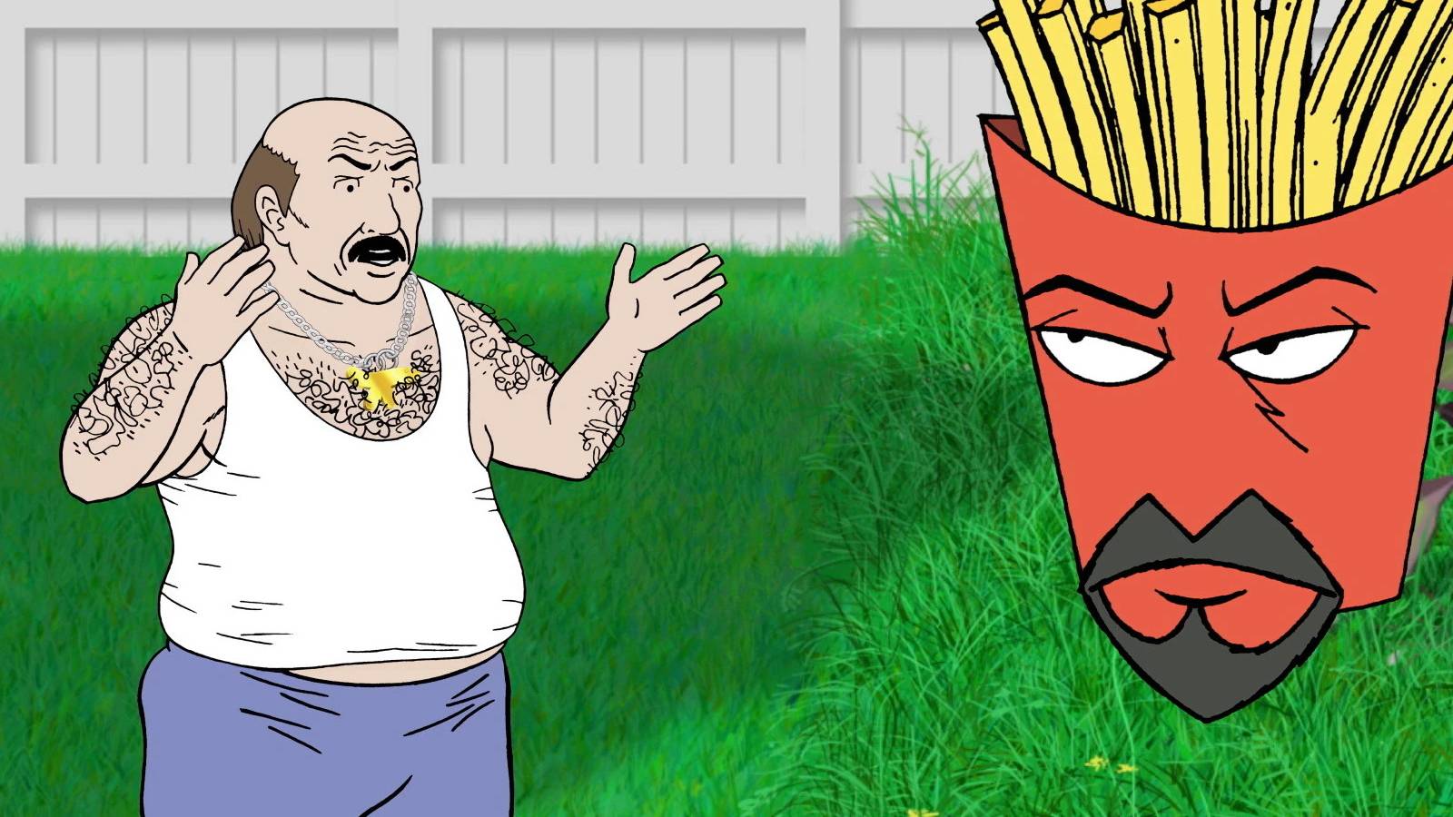 Aqua Teen Hunger Force Carl and Frylock