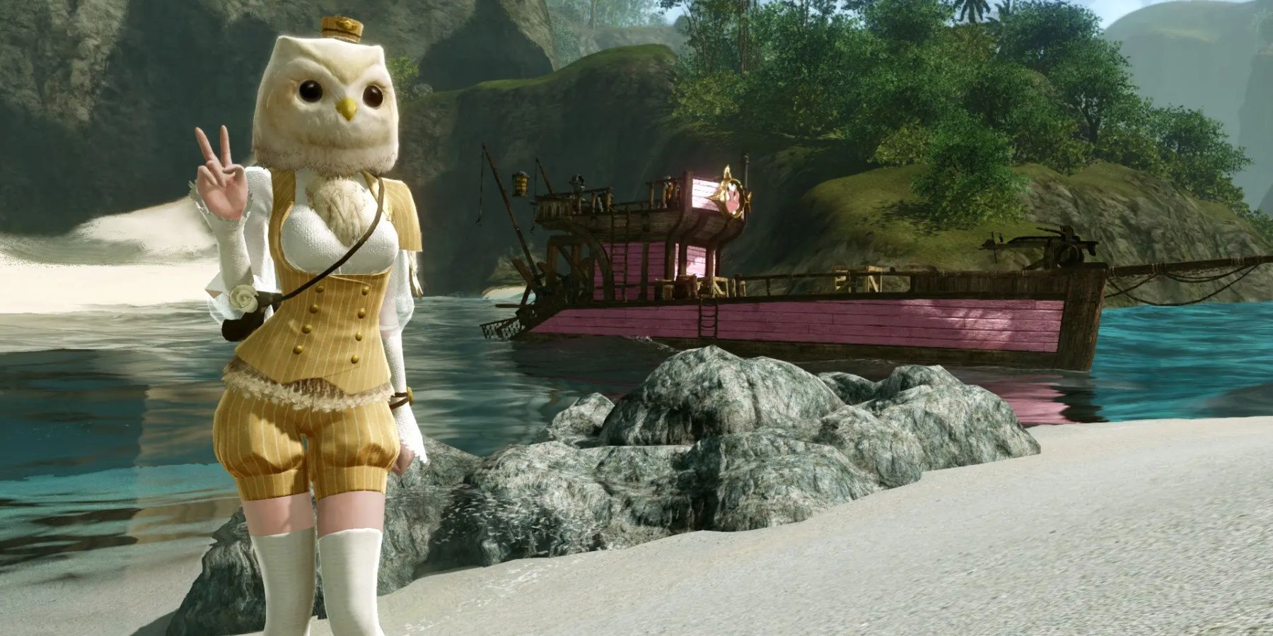 archeage owl post costume