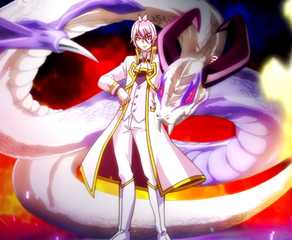 asmodeus and gorgon snake in welcome to demon school iruma-kun