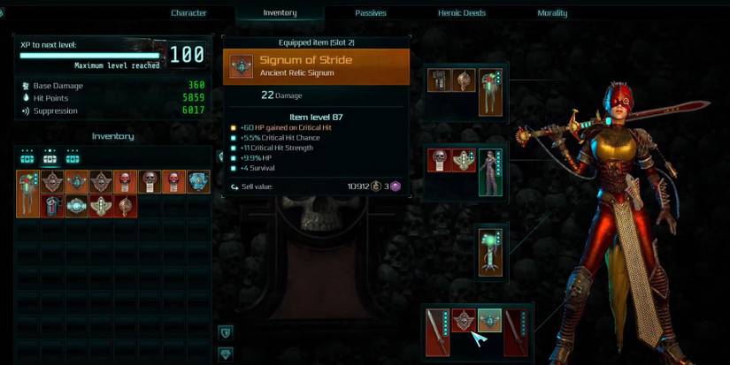 Assassin Character Sheet