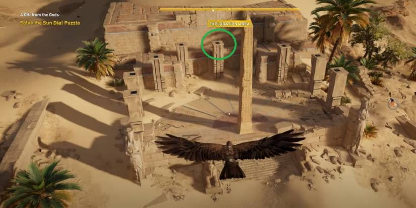 Assassin's Creed Origins First Step Of The Sun Dial Puzzle