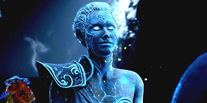 Athena in God of War 2018