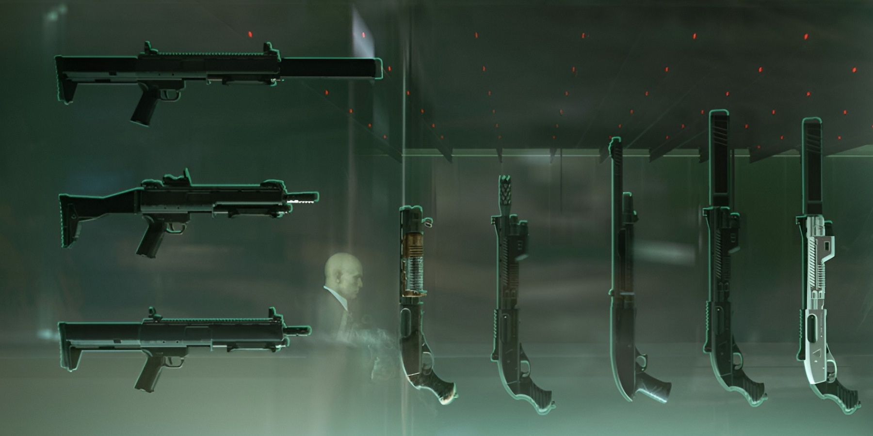 Hitman-3-Freelancer-Mode-Arsenal-Gun-Wall