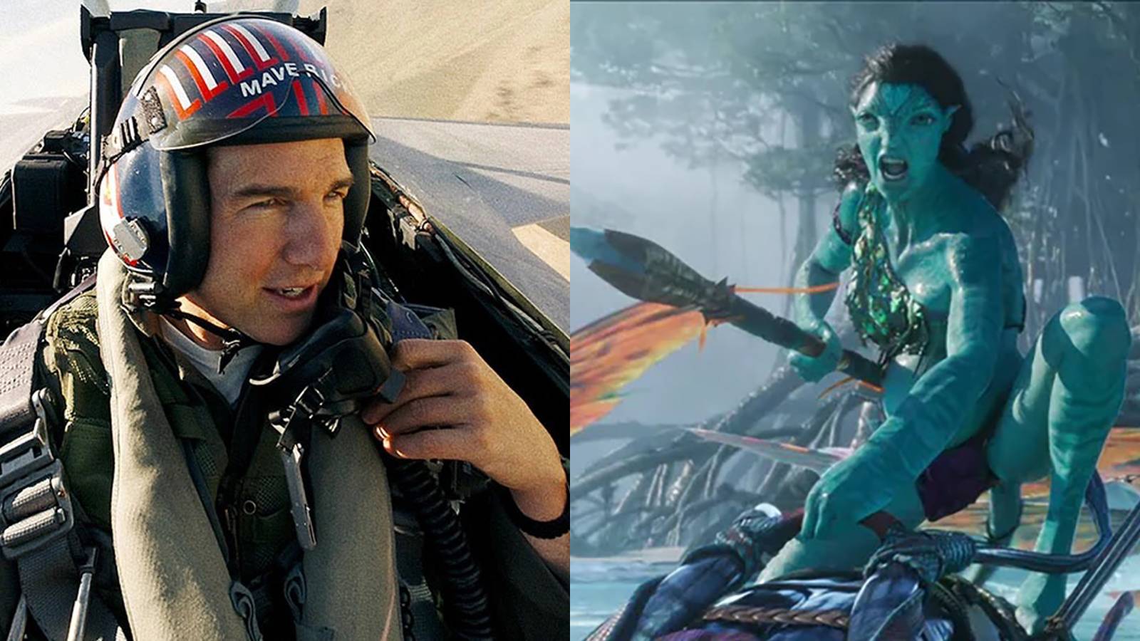 Avatar The Way Of Water Top Gun Maverick
