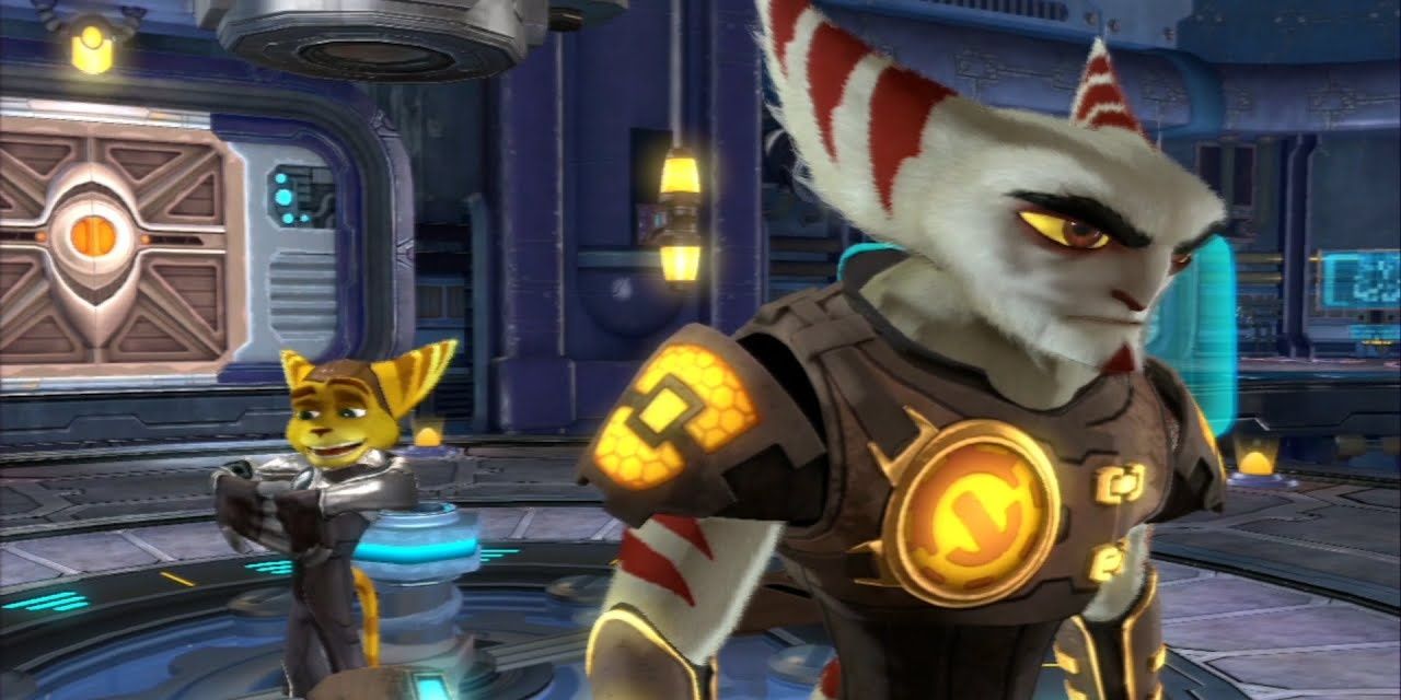 Ratchet and Azimuth in Ratchet & Clank: A Crack in Time