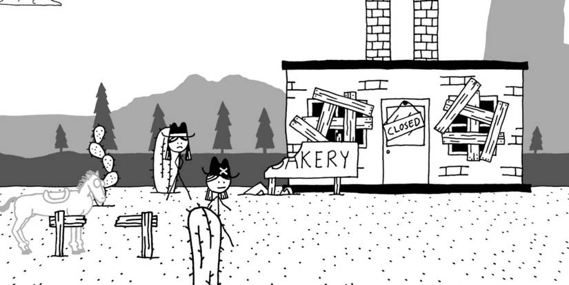 Baker Boys hideout west of loathing
