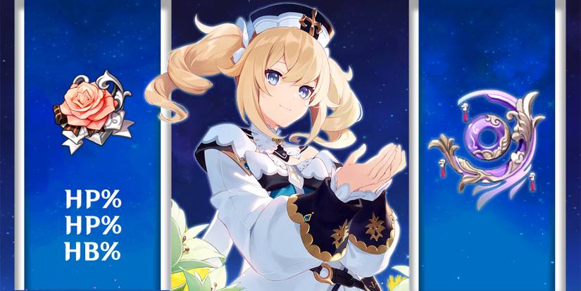 barbara healing build in genshin impact