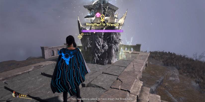 barren plains monument to strength in forspoken