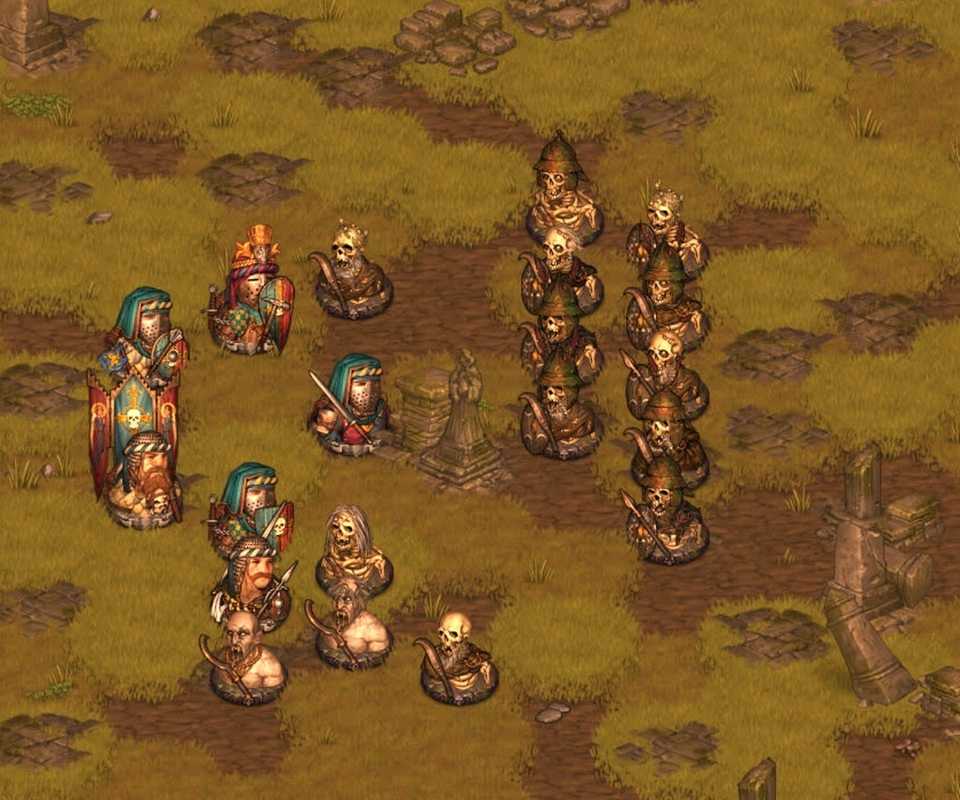 A group of units in Battle Brothers