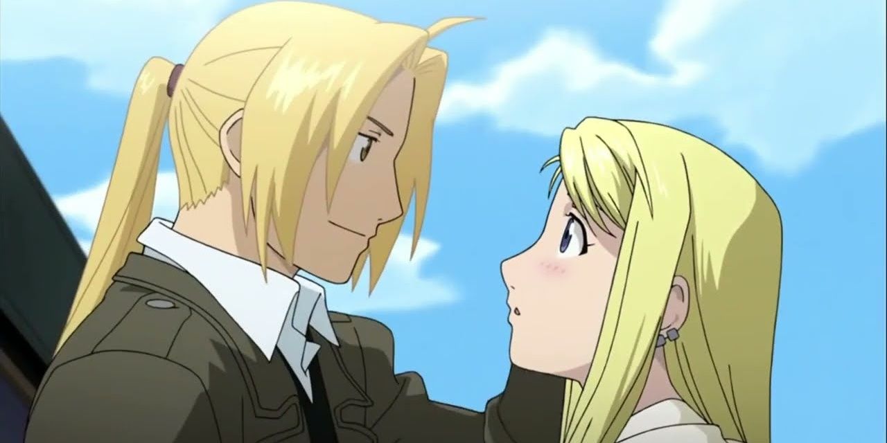 Best Anime Romance- Edward Winry FMA Brotherhood