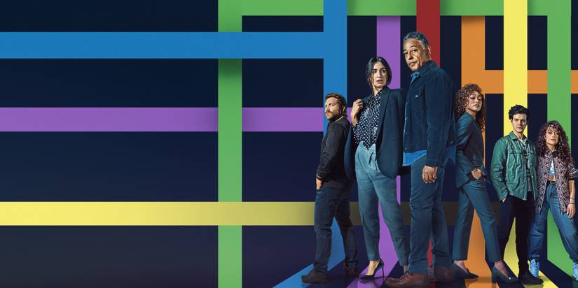 Key art for Kaleidoscope (Netflix)