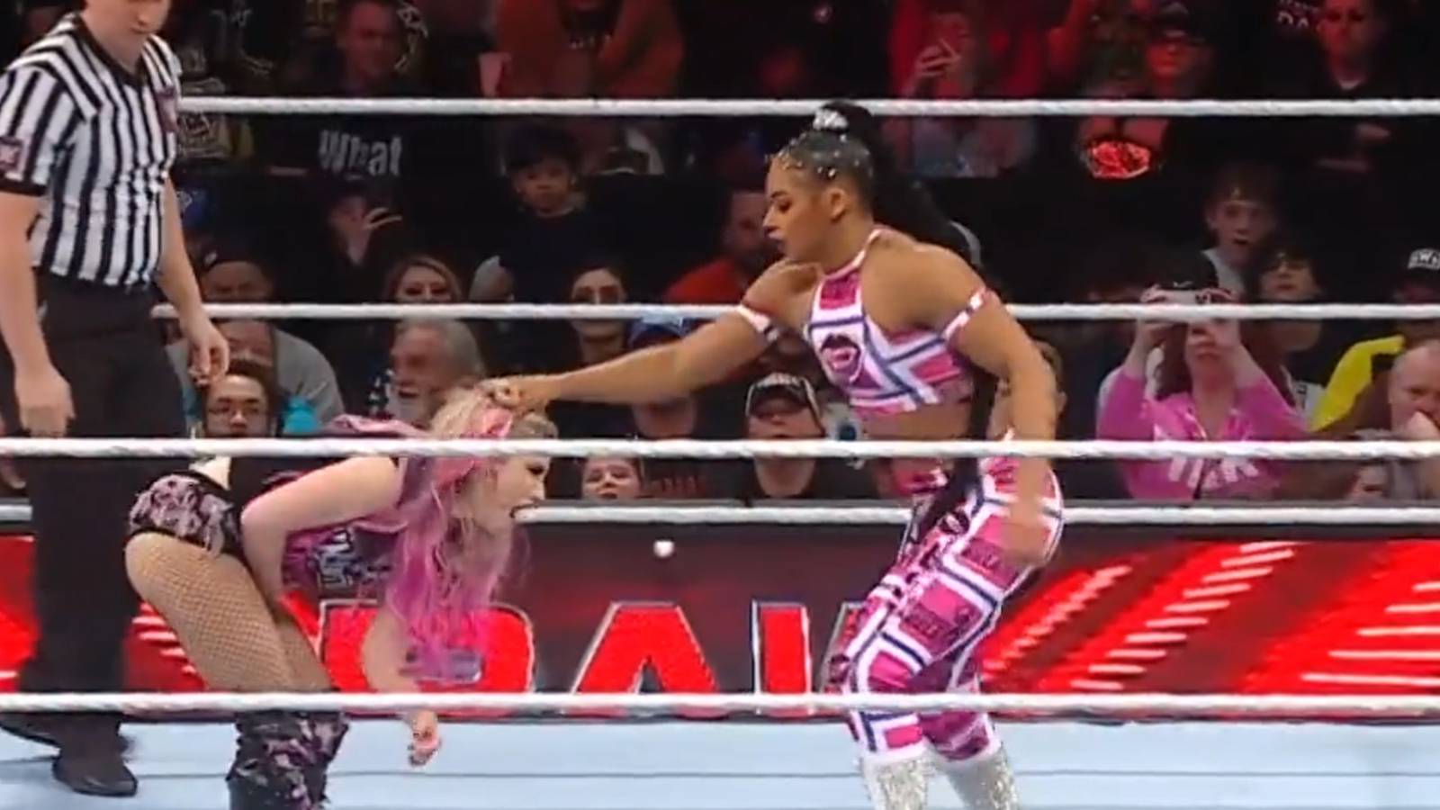 Bianca Blair Alexa Bliss WWE Raw Scary Movie 3