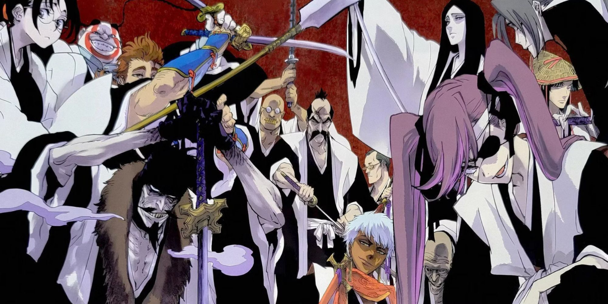 Bleach Best Moments in the Thousand Year Blood War Original Gotei 13 Captains