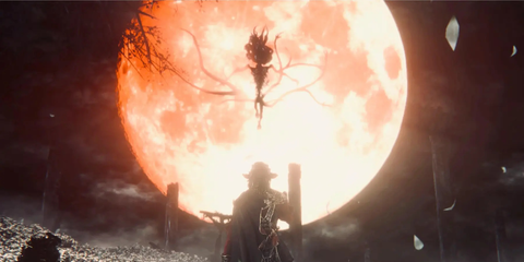 Bloodborne Moon Presence Art