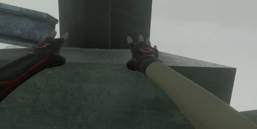 Player performs freerunning moves to get across obstacles in the game