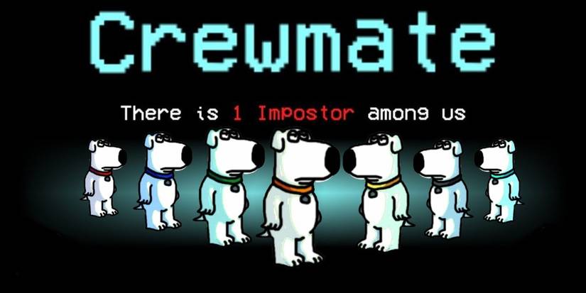 Brian Griffin As Crewmate custom skin for Among Us