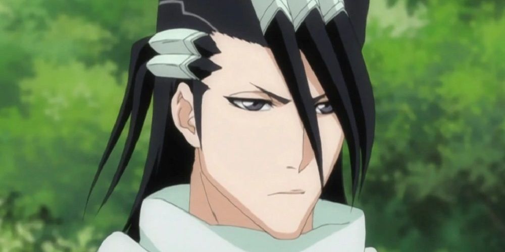 Byakuya Kuchiki as he appears during the Beast Swords arc of Bleach