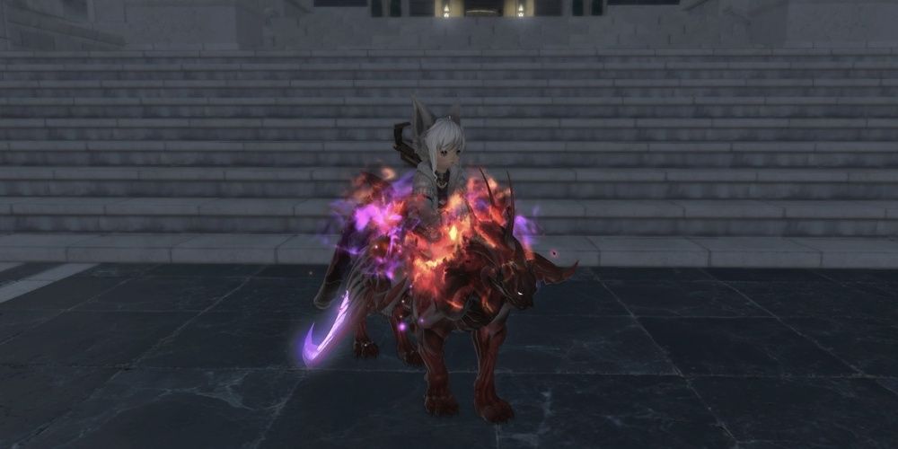 FF14, Lynx of Righteous Fire mount