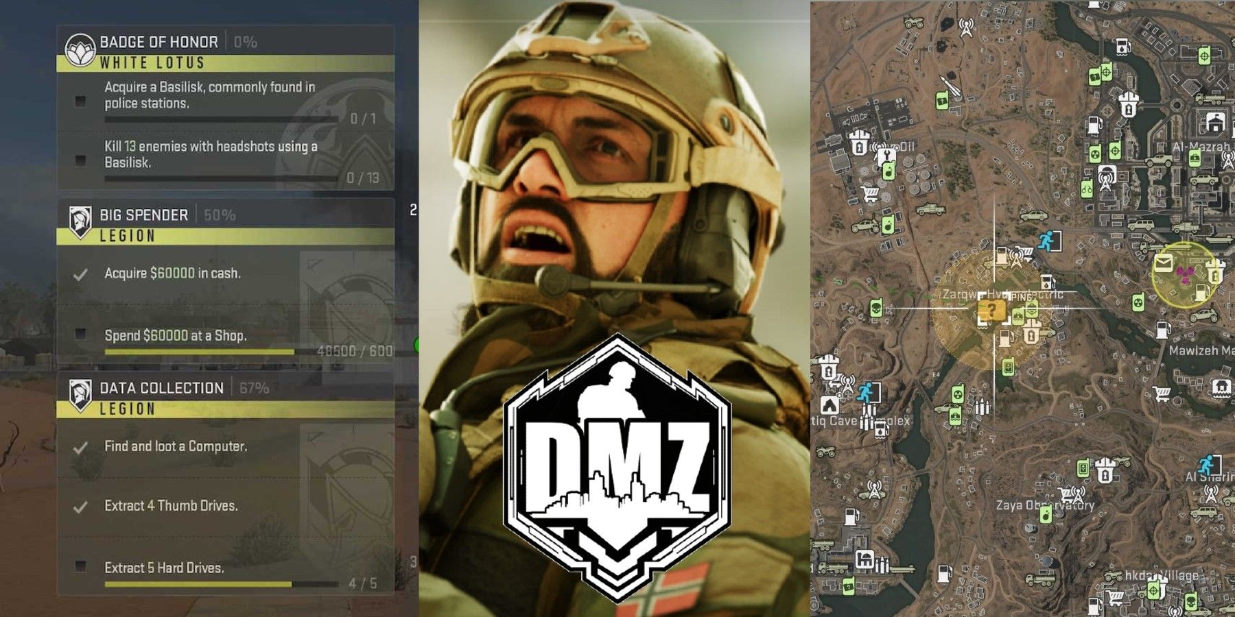 call of duty modern warfare 2 dmz map missions
