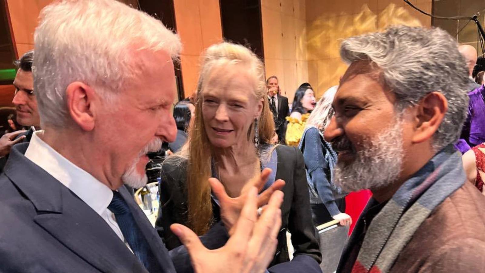 James Cameron RRR Suzy Amis S.S. Rajamouli