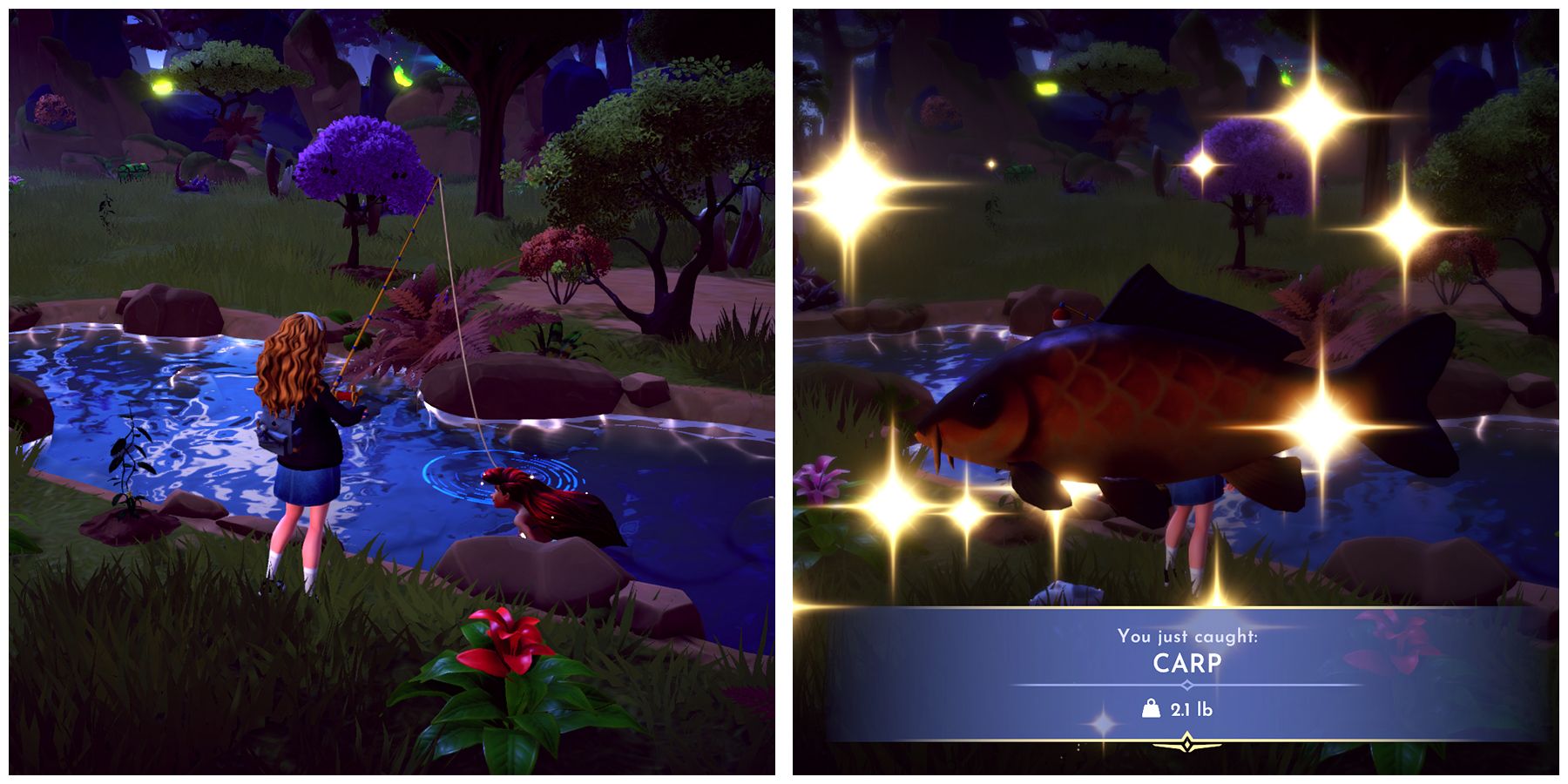 carp location in disney dreamlight valley